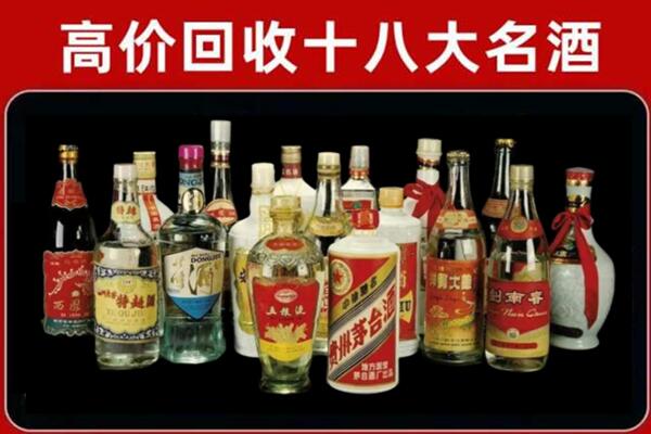 黑山回收铁盖茅台酒